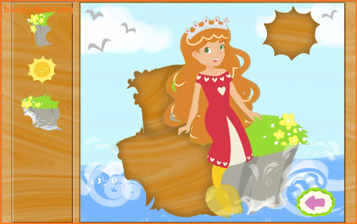 Mermaid Princess Puzzles Full screenshot