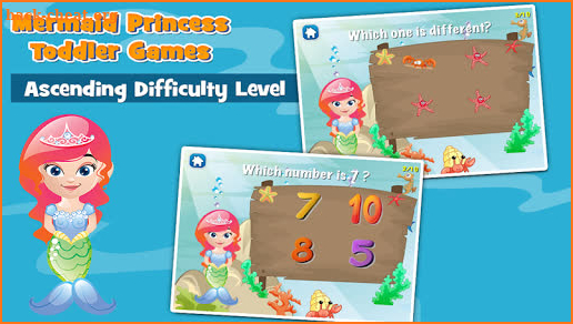 Mermaid Princess Toddler Full screenshot