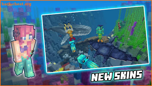 Mermaids Mod Addon for MCPE screenshot