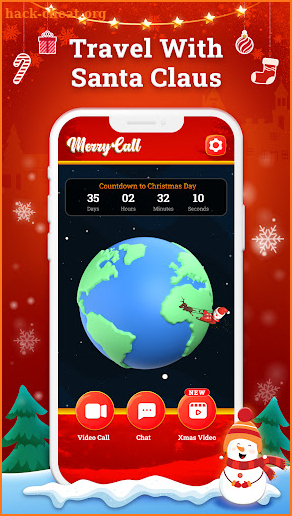 Merry Call From Santa Claus screenshot