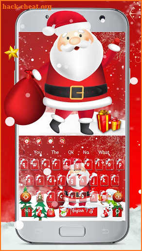 Merry Christmas 2018 Keyboard Theme screenshot