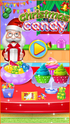 Merry Christmas Cupcakes Maker-Cooking Games screenshot