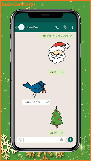 Merry Christmas Emoji Stickers screenshot