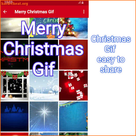 Merry Christmas Gif screenshot