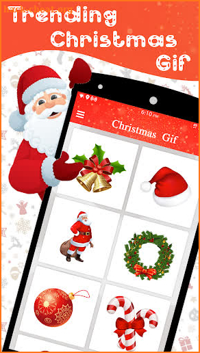 Merry Christmas GIF : Greetings & Wishes GIF screenshot