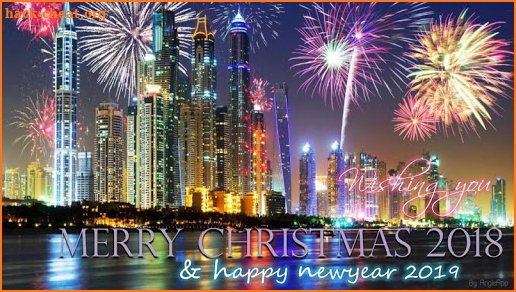 Merry Christmas Greeting and Happy New Year 2019 screenshot