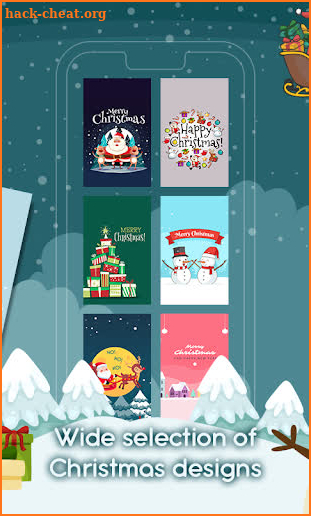 Merry Christmas Greeting Cards screenshot