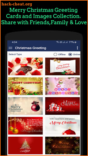 Merry Christmas Greeting Cards.🎅 screenshot