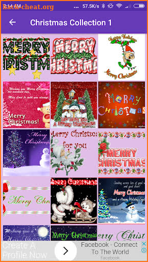 Merry Christmas Greetings screenshot