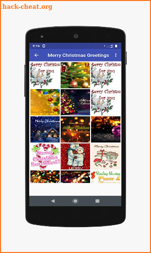 Merry Christmas Greetings screenshot