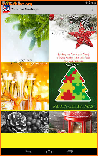 Merry Christmas Greetings screenshot