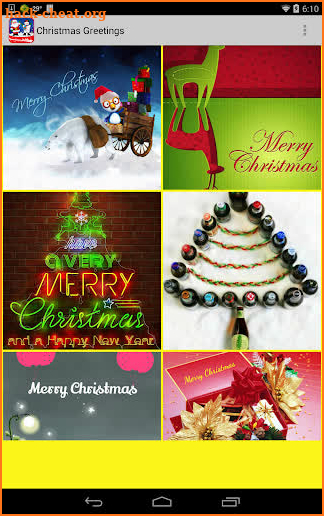 Merry Christmas Greetings screenshot