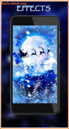 Merry Christmas live wallpaper screenshot