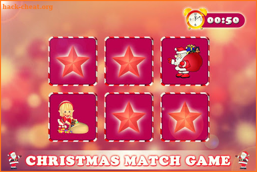 Merry Christmas Memory Game screenshot