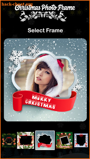 Merry Christmas Photo Frame screenshot