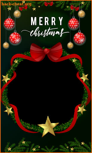 Merry Christmas photo frame 2021 screenshot