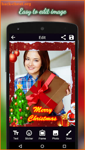 Merry Christmas Photo Frames screenshot