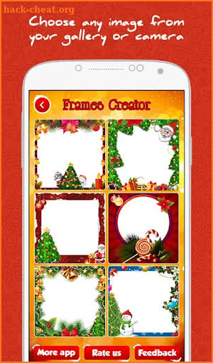 Merry Christmas Photo Frames screenshot