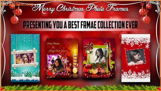 Merry Christmas Photo Frames screenshot