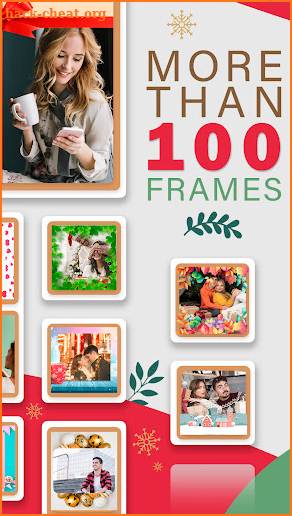 Merry Christmas Photo Frames screenshot