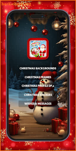 Merry Christmas Photo Frames screenshot