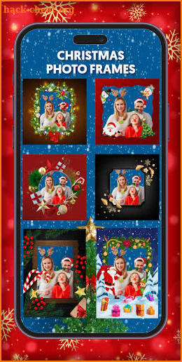 Merry Christmas Photo Frames screenshot