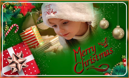 Merry Christmas Photo Frames & Text, Stickers screenshot