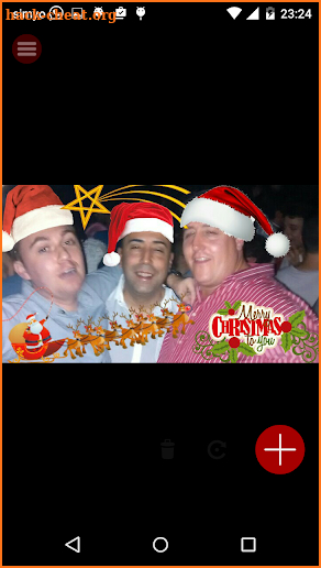 Merry Christmas Photo Stickers screenshot