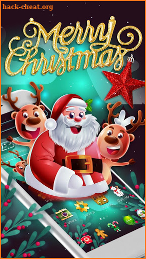 Merry Christmas Santa Claus Theme screenshot