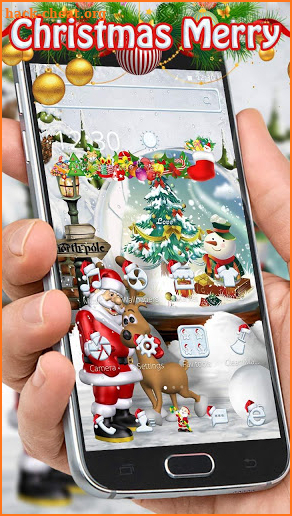 Merry Christmas Santa theme 3D screenshot