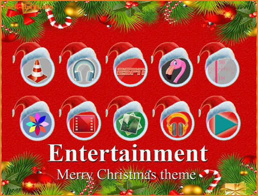 Merry Christmas Theme screenshot