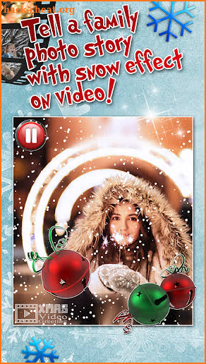 Merry Christmas Video Greetings screenshot