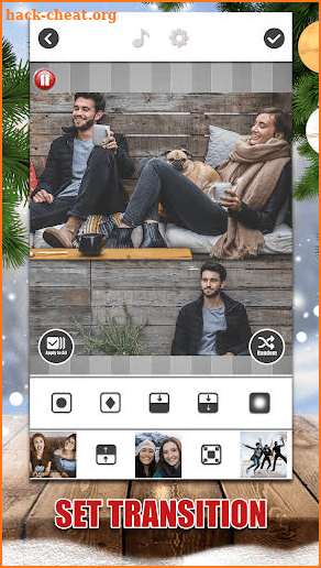 Merry Christmas Video Maker With Music And Photos screenshot