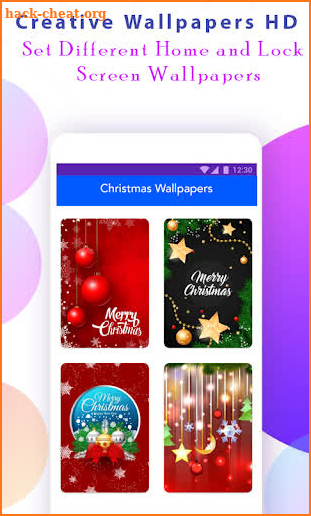 Merry Christmas wallpaper HD screenshot