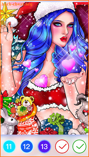 Merry Christmas:Coloring Book, Coloring offline screenshot