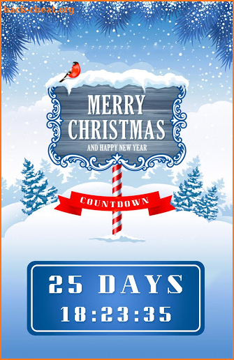 Merry Xmas Countdown - Christmas Timer screenshot