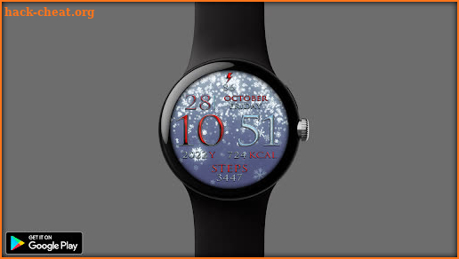 Mery Christmas Animated Watch screenshot