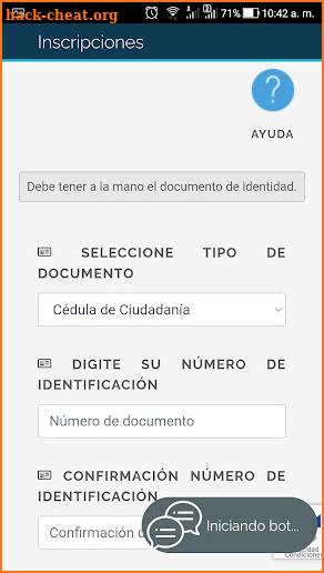 Mesa de Votación screenshot