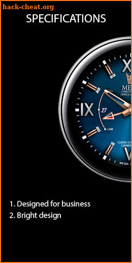 Messa Watch Face BN10 Classic screenshot