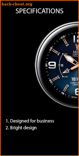 Messa Watch Face BN11 Classic screenshot