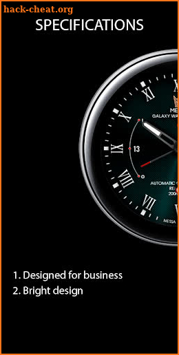 Messa Watch Face BN25 Classic screenshot