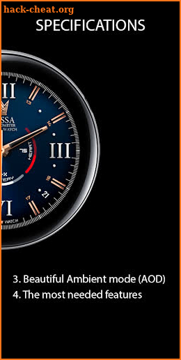 Messa Watch Face BN78 Classic screenshot