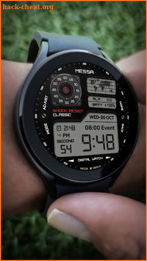 Messa Watch Face Digital DW22 screenshot