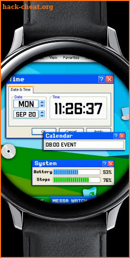 Messa Watch Face Digital Win screenshot
