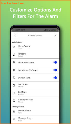 Message Alarm: Never Miss Vital Notification Sound screenshot