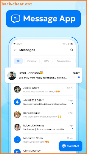 Messages - all in one chat app screenshot