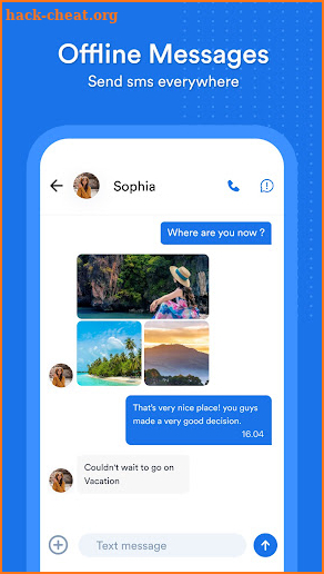 Messages: Chat & SMS Text App screenshot