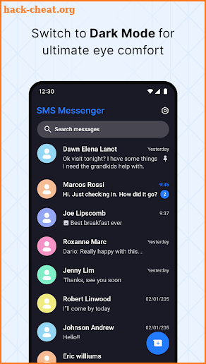 Messages For Android screenshot