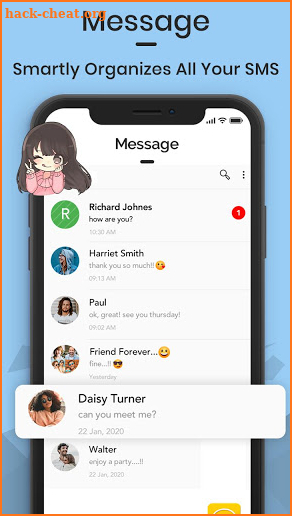 Messages - Free Messenger, Messaging, SMS, MMS screenshot