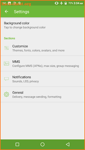 Messages SMS & MMS screenshot